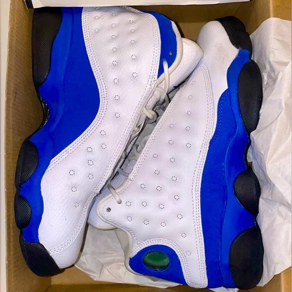 Air Jordan 13 Retro White “Hyper Royal” Blue